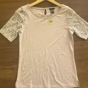 Ann Taylor Size Small Brand new lace sleeves
